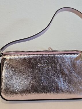 kate spade Pink Metallic Wristlet